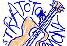 Musician's drawings backstage at the 2014 NYGF
